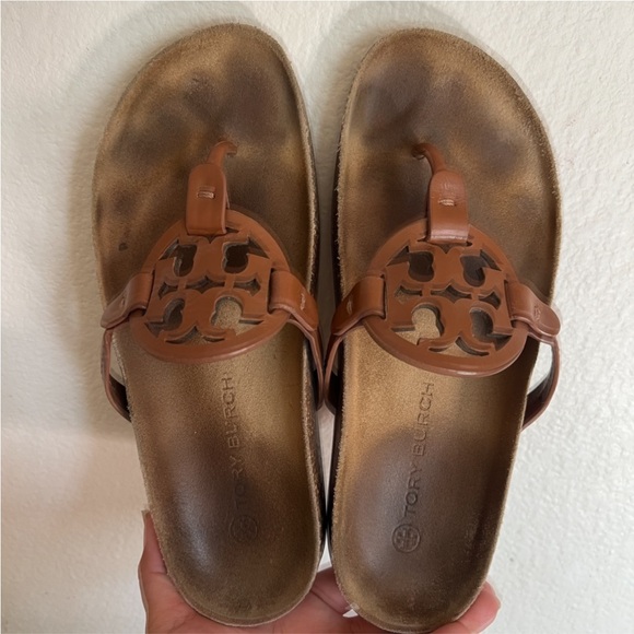 Tory Burch Shoes - Tory Burch MILLER CLOUD CALF
LEATHER / CORK COLOR CLASSIC CUOIO / NATURAL Size 8